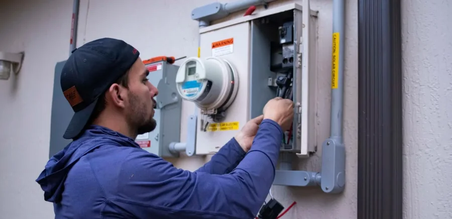 M&C Repair live website hero — 'AC not keeping up? We'll get your cold air back.'